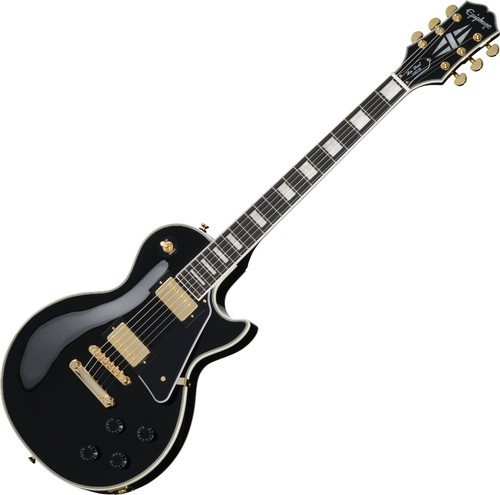 Epiphone les paul custom - custom, ebony
